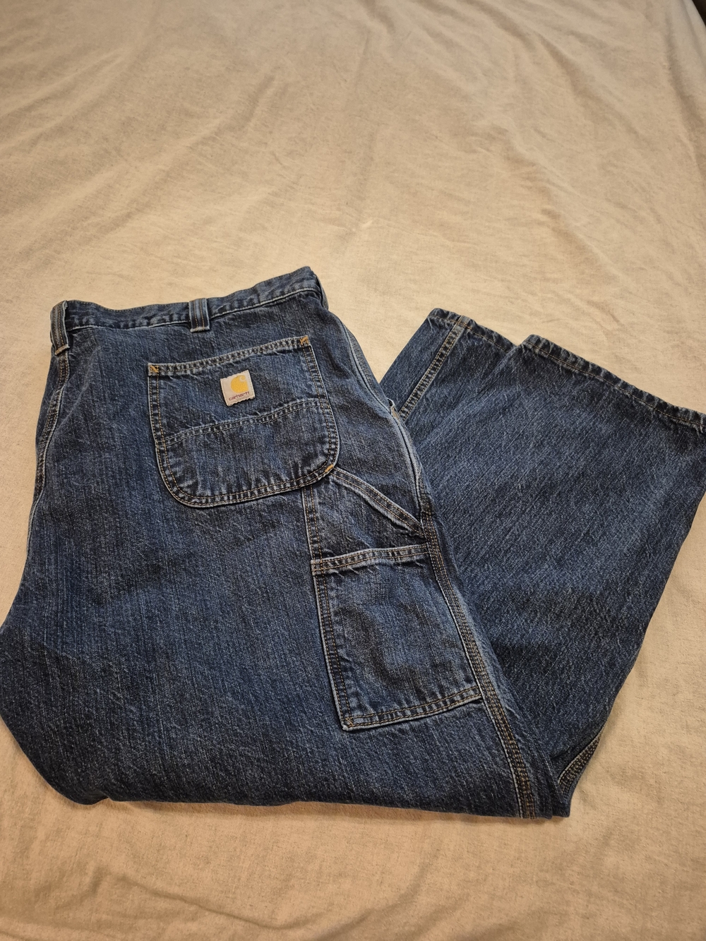 Carhartt Men’s Dark Blue Carpenter Jeans